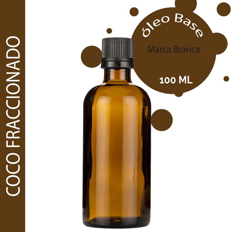 Frakcionovaný Kokosový Olej - 100 ml - Bez Etikety