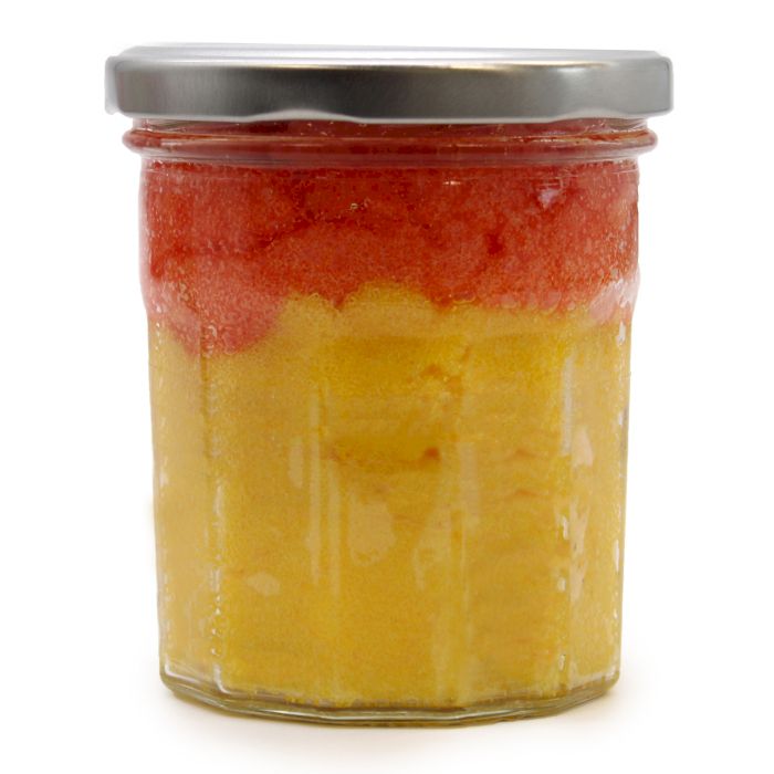 Vonný Cukrový Tělový Peeling bez Označení - Broskvová Sangria 300g