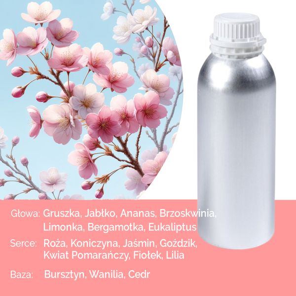 500ml Čistý Vonný Olej - Květ Sakury