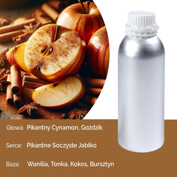 500ml Čistý Vonný Olej - Teplé Kořeněné Jablko