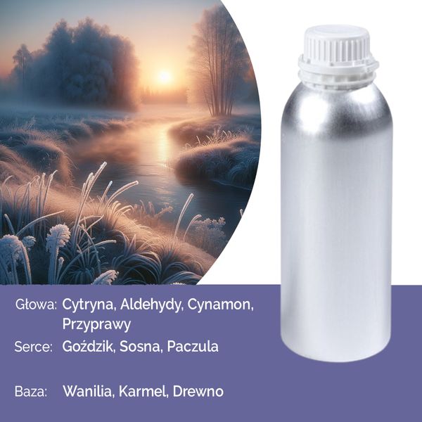 500ml Čistý Vonný Olej - Mrazivé Svítání