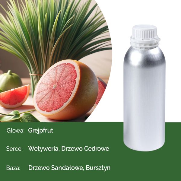 500ml Čistý Vonný Olej - Zelenající se Vetiver