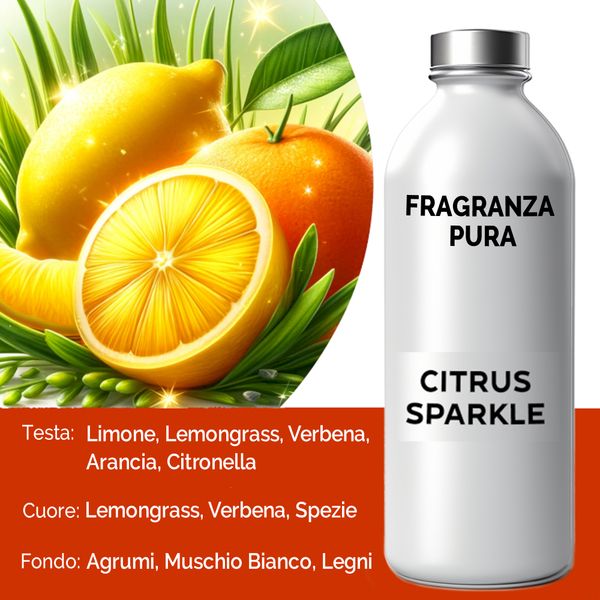 500ml Čistý Vonný Olej - Citrusová Jiskra