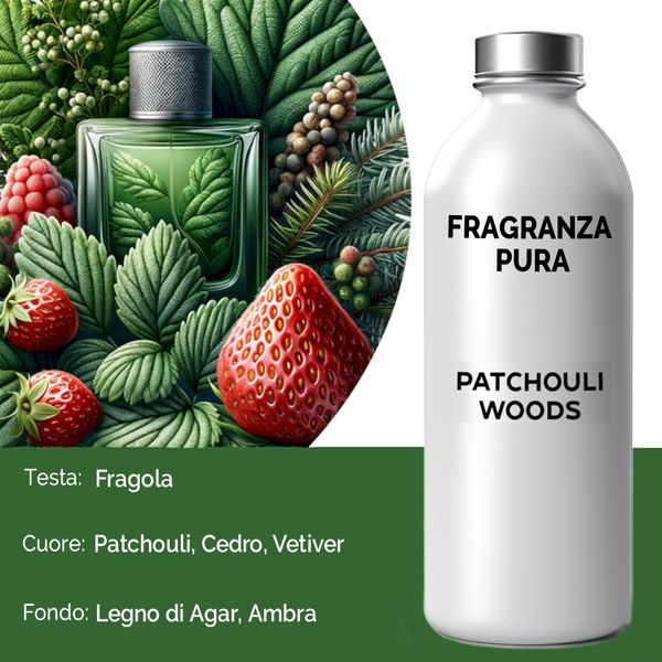 500ml Čistý Vonný Olej - Les Patchouli