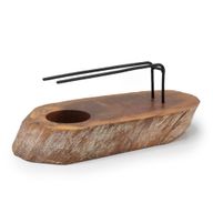 Stojan na Palo Santo - Bílé Vymývané Dřevo Gamal