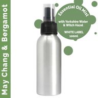 100ml Rozrašovač s Esenciálními Oleji - May Chang & Bergamot - bez Etikety