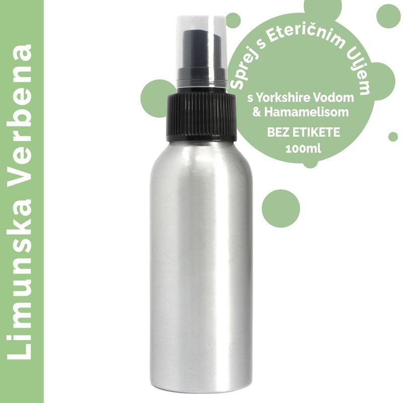 100ml Rozrašovač s Esenciálními Oleji - Lemon Verbena - bez Etikety