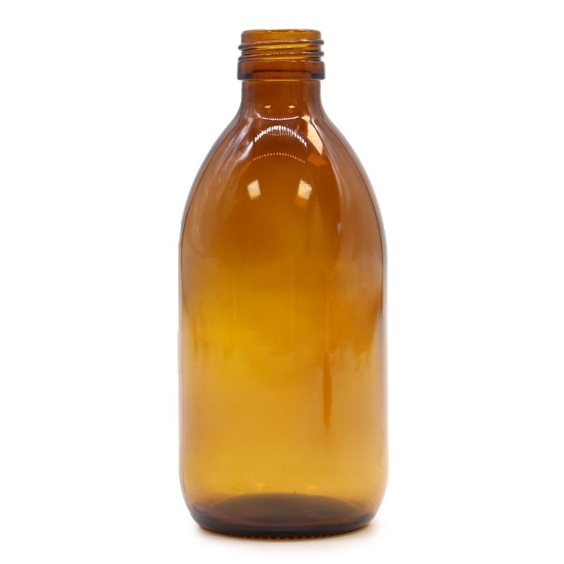 300ml jantarová láhev s pumpou