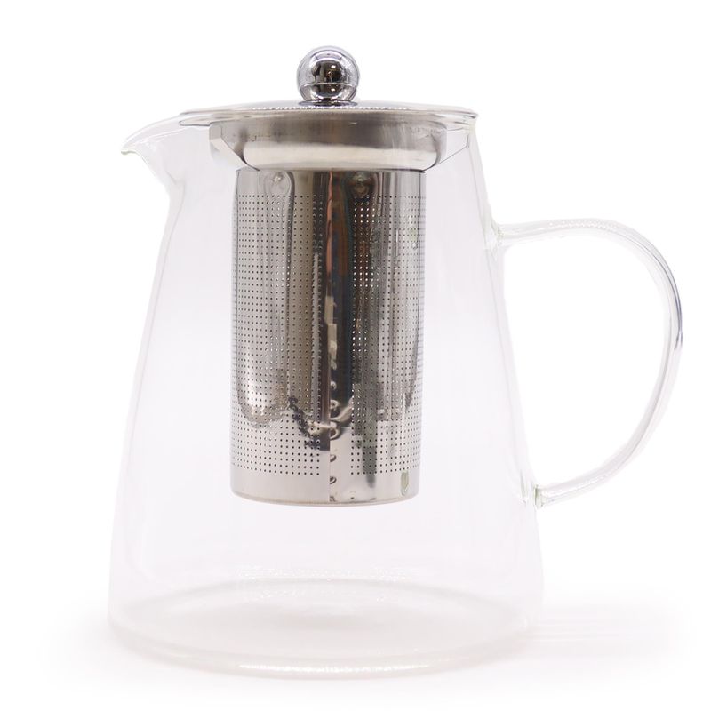 Skleněná Čajová Konvice - Tvar Baňky - 950ml