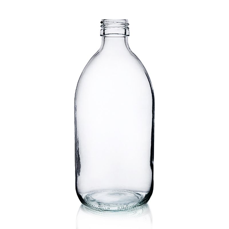 500ml Lékovky z Čirého Skla
