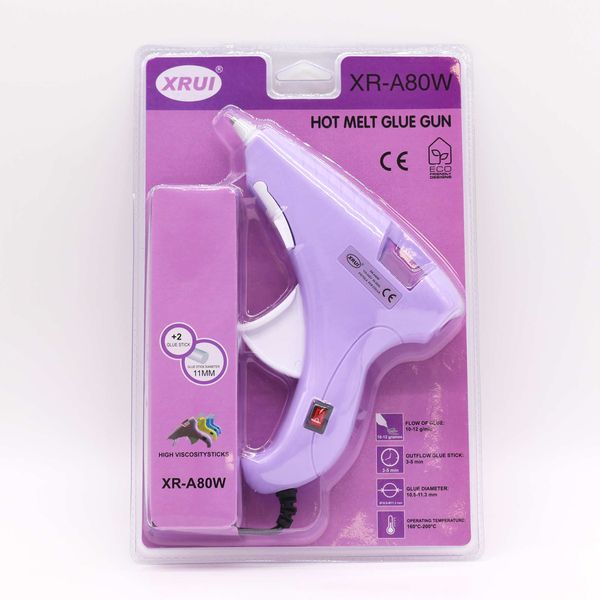 Xrui 80W Lepící Pistole Hobby (EU) - pro 11mm Tyčinky sticks