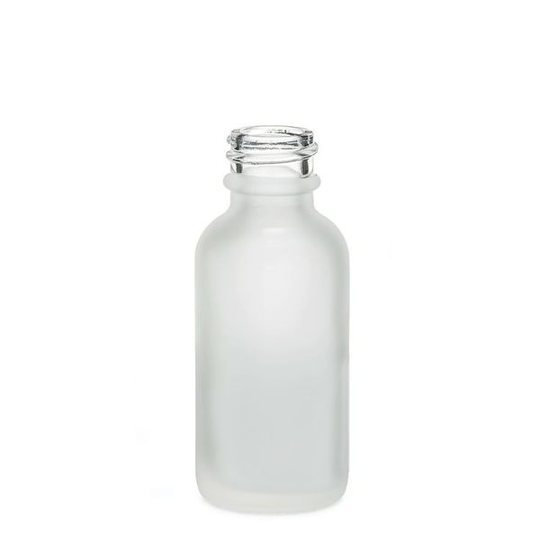 10ml Skleněná Láhev z Matně Bílého Skla - Bez Uzávěru