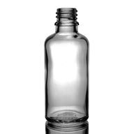 100 ml kouřově šedá skleněná lahvička s kapátkem