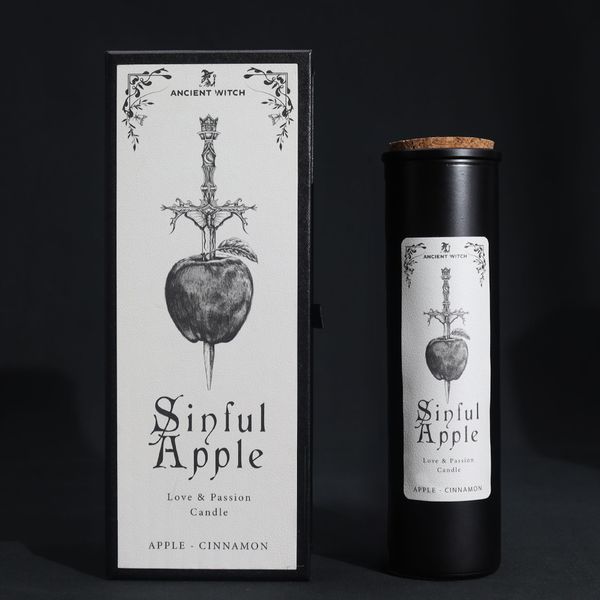 Ancient Witch Očistná Svíčka - Hříšné Jablko