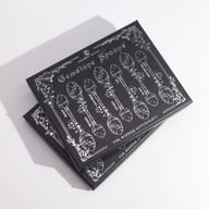 Set 7 Bronzových Čarodějnických Lžic s Drahými Kameny