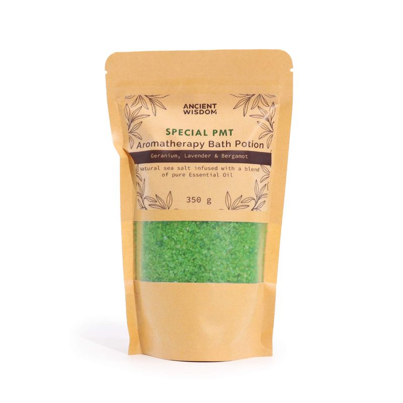 Aromaterapeutické Soli do Koupele v Sáčcích 350g - Premenstruační Syndrom