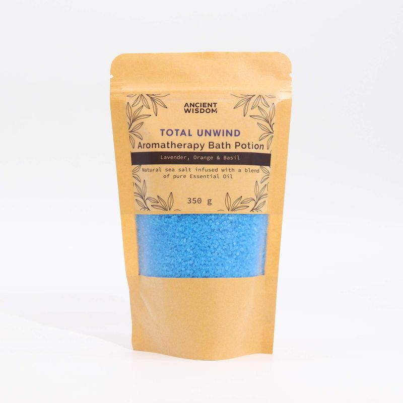 Aromaterapeutické Soli do Koupele v Sáčcích 350g - Úplné Uvolnění