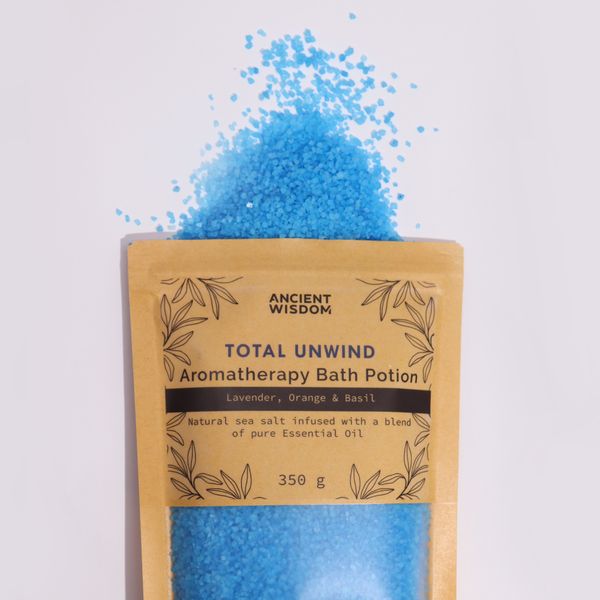 Aromaterapeutické Soli do Koupele v Sáčcích 350g - Úplné Uvolnění
