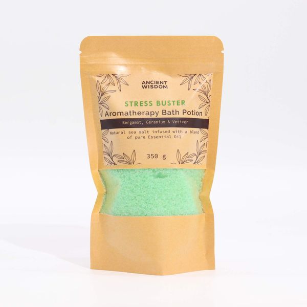 Aromaterapeutické Soli do Koupele v Sáčcích 350g - Anti Stress