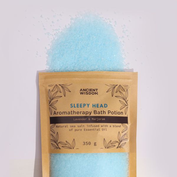 Aromaterapeutické Soli do Koupele v Sáčcích 350g - Ukolébavka