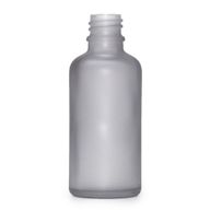 100ml Skleněná Láhev z Matně Šedého Skla - Bez Uzávěru