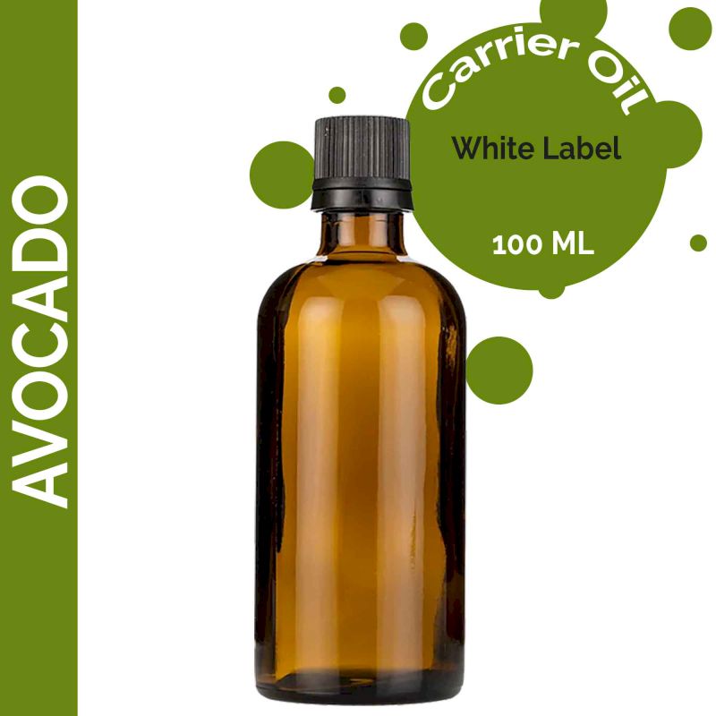 Avokádový Olej - 100 ml - Bez Etikety