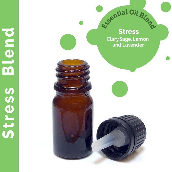 MÉNĚ STRESU Směs Esenciálních Olejů 10ml - Bez Etikety