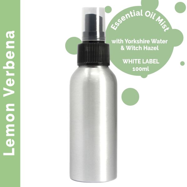 100ml Rozrašovač s Esenciálními Oleji - Lemon Verbena - bez Etikety