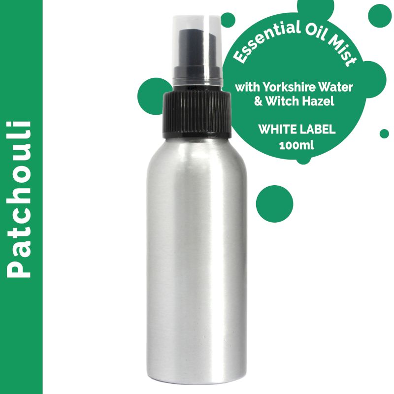 100ml Rozrašovač s Esenciálními Oleji - Patchouli - bez Etikety