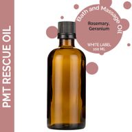 Masážní Olej - Premenstruační Syndrom - 100 ml - Bez Etikety