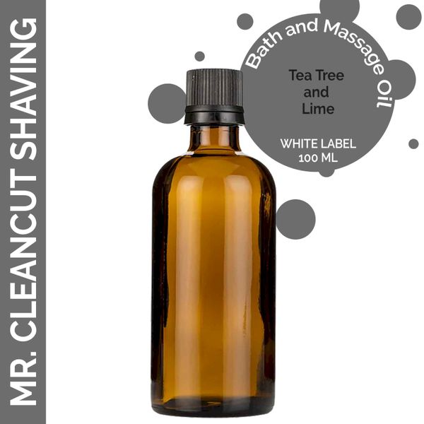 Masážní Olej - na Holení - 100 ml - Bez Etikety