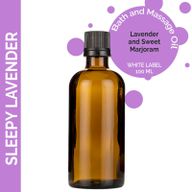 Masážní Olej - Levandule - 100 ml - Bez Etikety