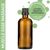 Masážní Olej na Uvolnění Svalů - 100 ml - Bez Etikety