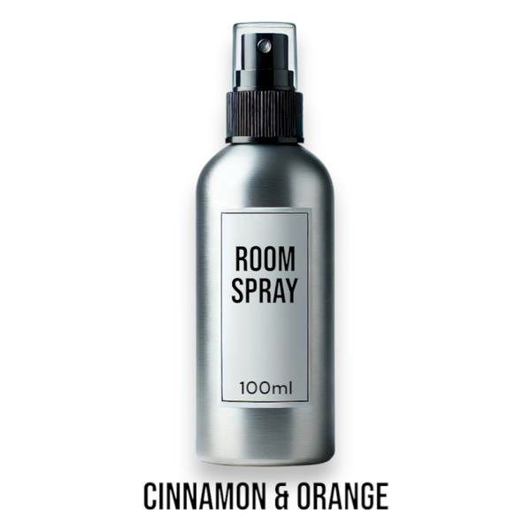 Pokojový Sprej bez Etikety 100ml - Skořice & Pomeranč