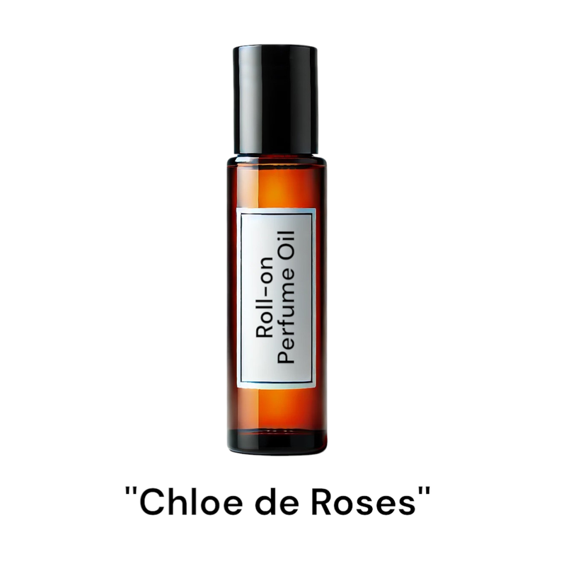 10ml Jemný Vonný Parfémový Olej bez Etikety - Chloe de Roses