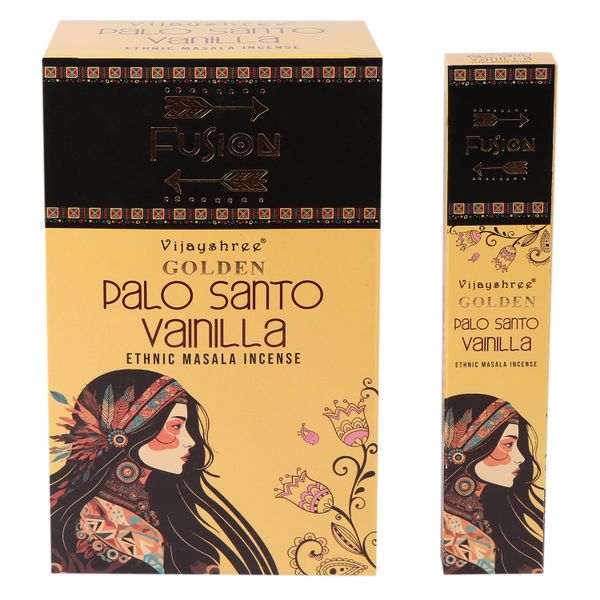 15g Vonné Tyčinky Golden - Palo Santo & Vanilka