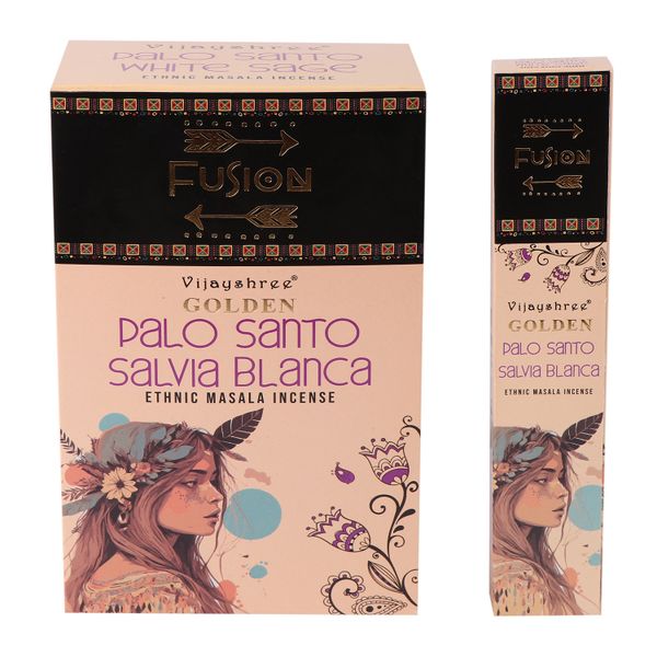 15g Vonné Tyčinky Golden - Palo Santo & Bílá Šalvěj