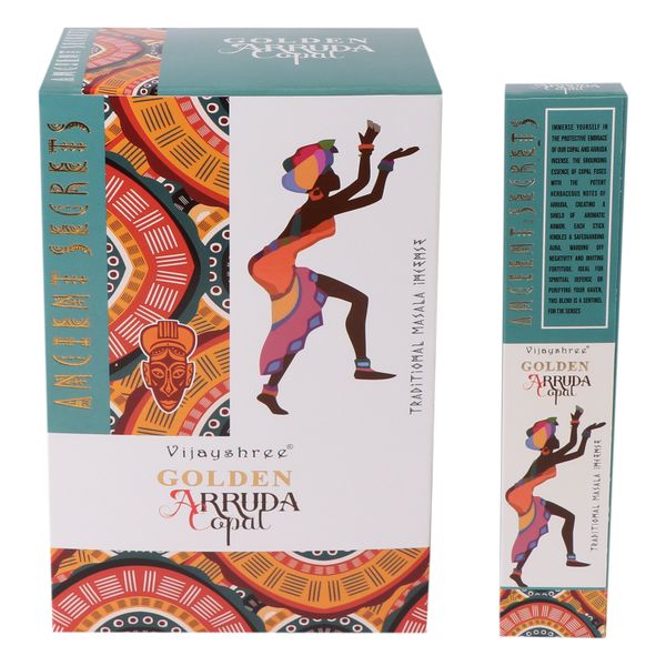 15g Vonné Tyčinky Golden - Kopál & a Arruda