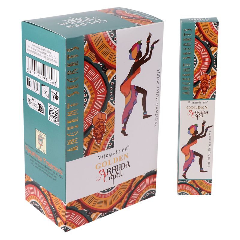 15g Vonné Tyčinky Golden - Kopál & a Arruda
