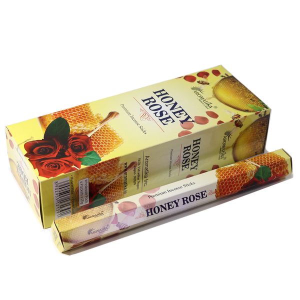Aromatika Bezuhlíkové Hex Incense - Medová růže