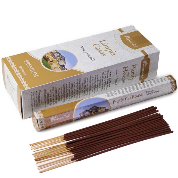 Aromatika Charcoal Free Hex Incense - Očistit dům