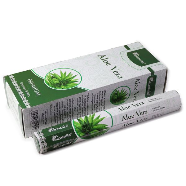Aromatika bez aktivního uhlí Hex kadidlo - Aloe vera