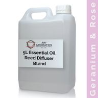 5L Směs Esenciálních Olejů do Třtinových Difuzérů - Geranium & Růže