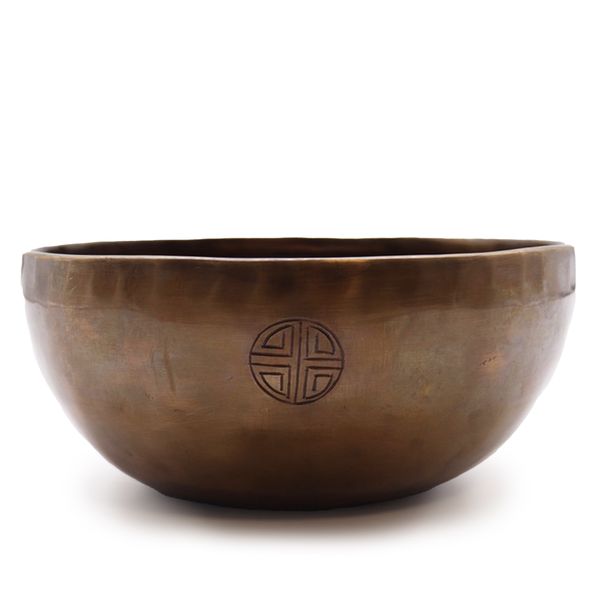 Extra Velká Indická Zpívající Miska - Měsíční Fázy (cca 1500g) - 22cm