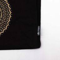 Velká Nákupní Taška (38x15x43cm) Čokoládová Stonewash 14oz- Svobodná Mandala