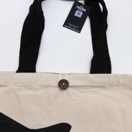 Ikonická Klasická Taška - Black Cat - Přírodní 10oz (36x43x10cm)