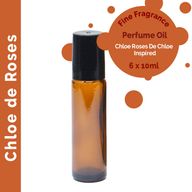 10ml Jemný Vonný Parfémový Olej bez Etikety - Chloe de Roses