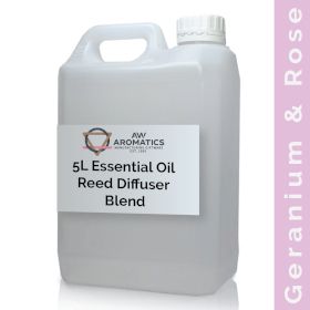 5L Směs Esenciálních Olejů do Třtinových Difuzérů - Geranium & Růže