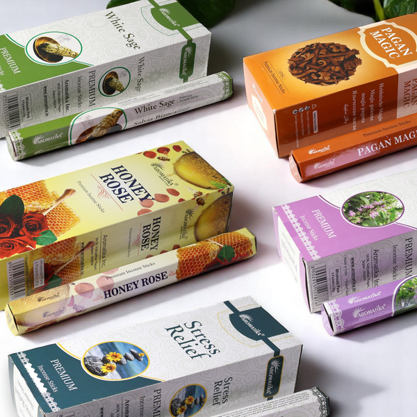 Vonné Tyčinky Aromatika - Bez Dřevěného Uhlí