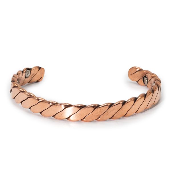Pánské Náramky z Mědi s Magnety (různé)